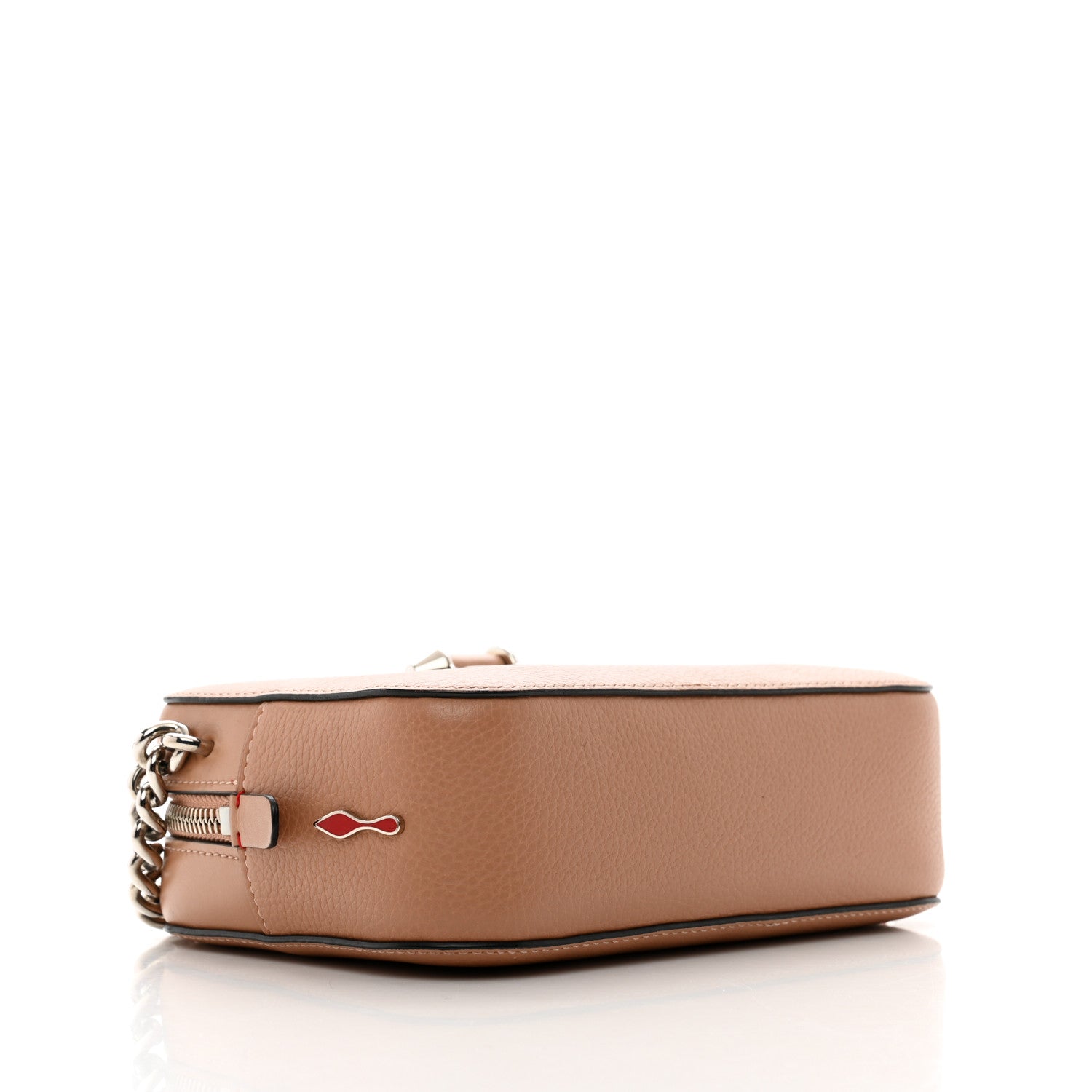 Christian Louboutin Calfskin Mini Rubylou Crossbody Nude 4 of 10