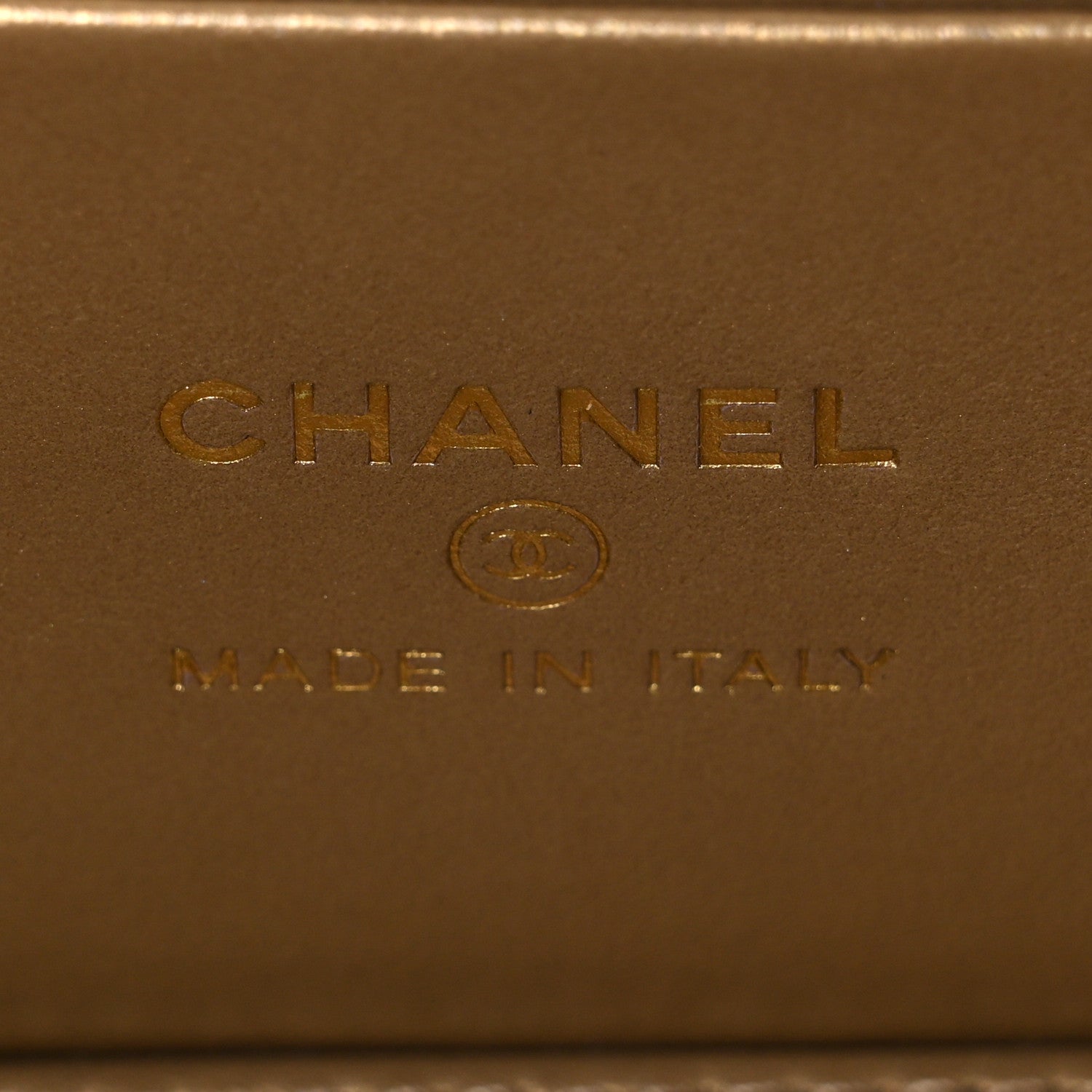 Chanel Lambskin Quilted Small Pearl Crush Vanity Case With Chain Yellow 6 of 10