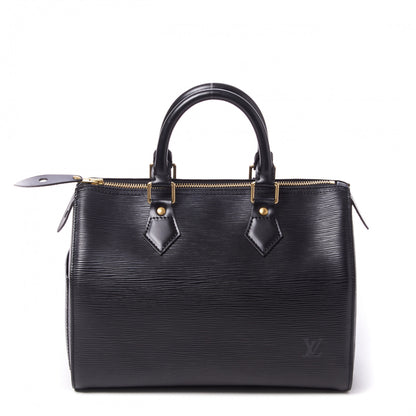 Louis Vuitton Epi Speedy 25 Black 1 of 9