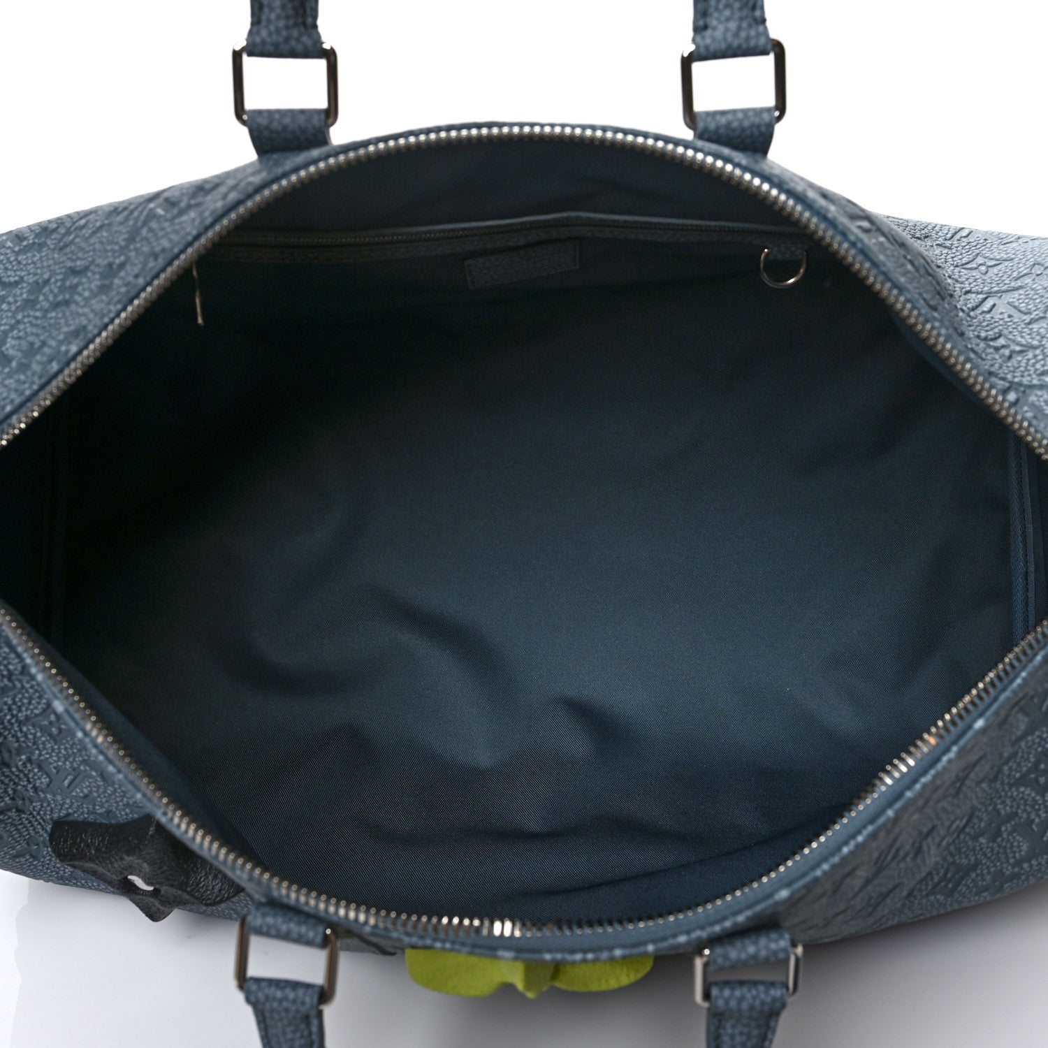 Louis Vuitton Taurillon Monogram Climbing Keepall Bandouliere 50 Granite 4 of 10