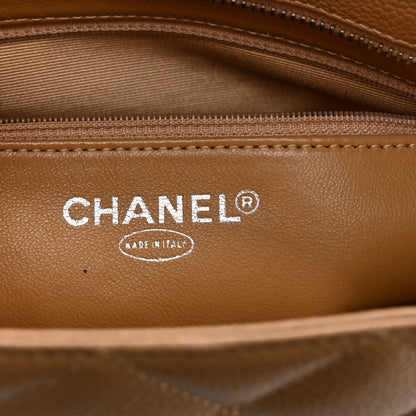 Chanel Caviar Quilted Medallion Tote Beige 6 of 15