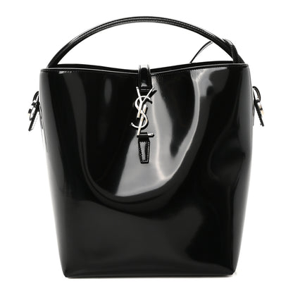 Saint Laurent Patent Calfskin Le 37 Bucket Bag Black 1 of 9