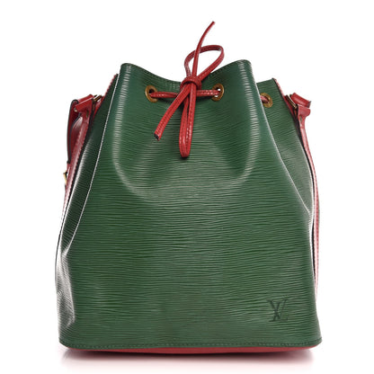 Louis Vuitton Epi Petit Bi-Color Noe Borneo Castillan Red 1 of 7