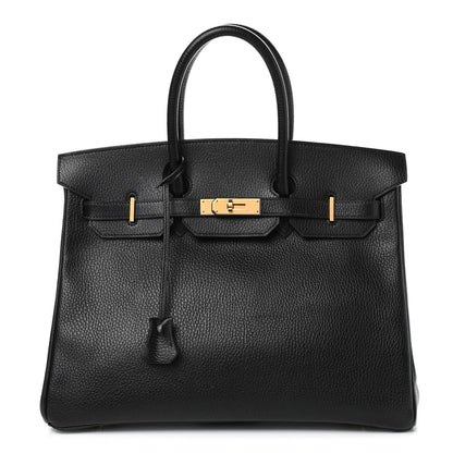 Hermes Ardennes Birkin 35 Black 1 of 14