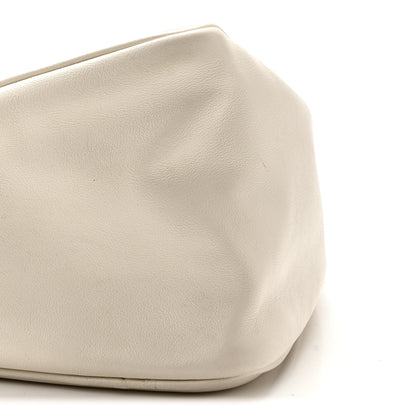 Prada Grace Lux Triangle Shoulder Bag White 8 of 9