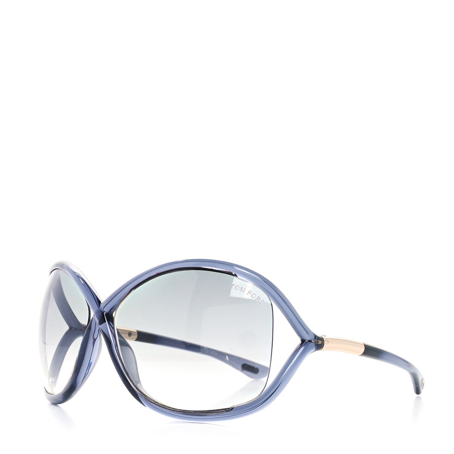 Tom Ford Acetate Whitney Crossover Sunglasses TF009 Dark Grey 1 of 6