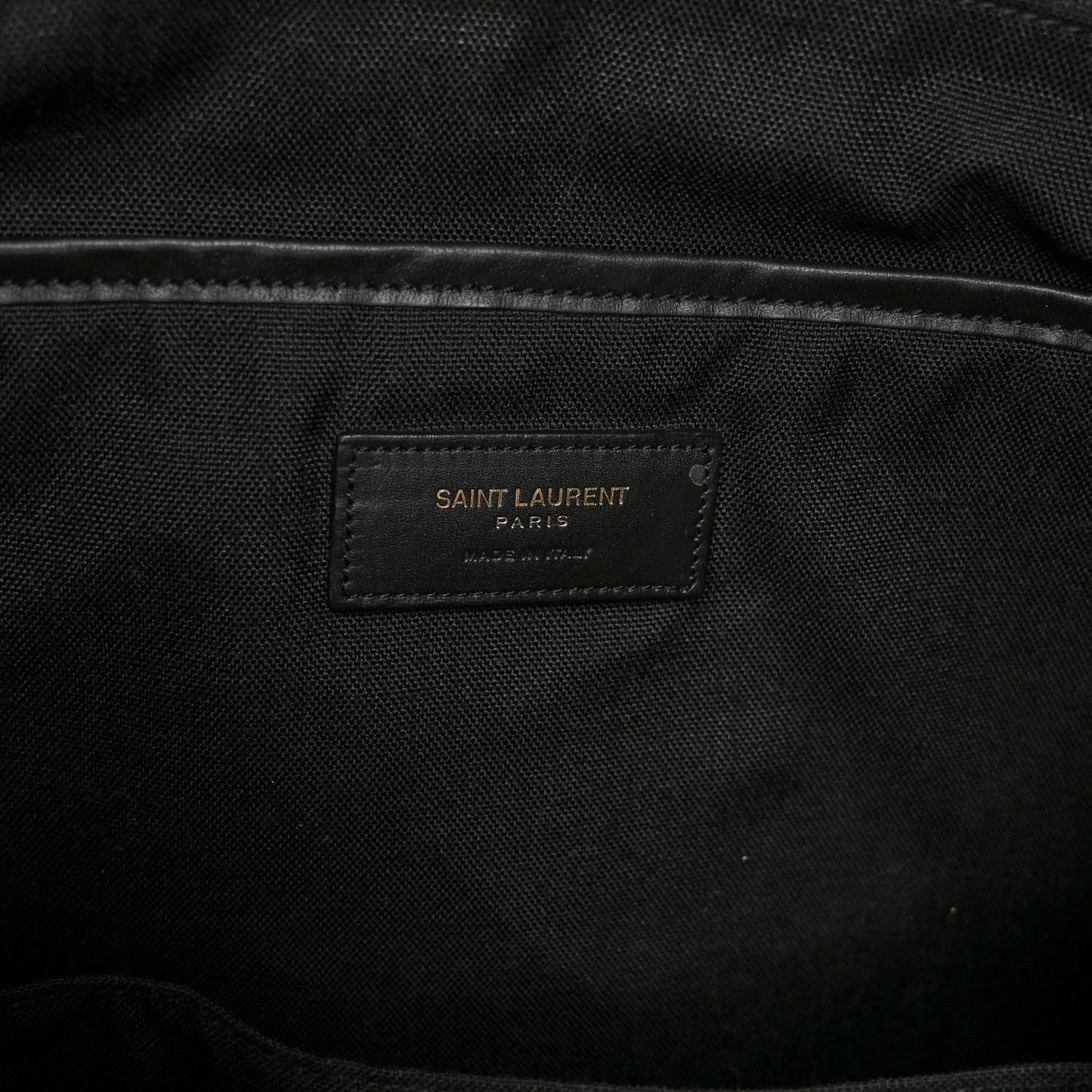 Nylon City Fold Up Backpack Black