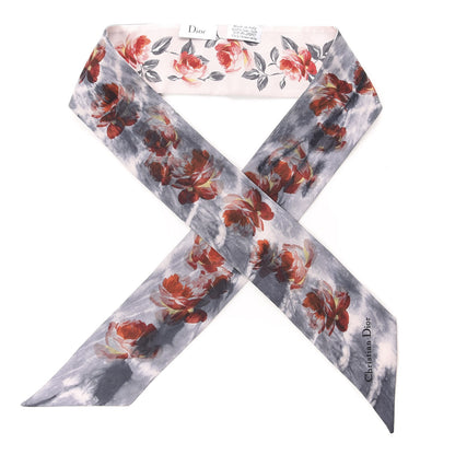 Christian Dior Silk Floral Mitzah Scarf Multicolor 1 of 3