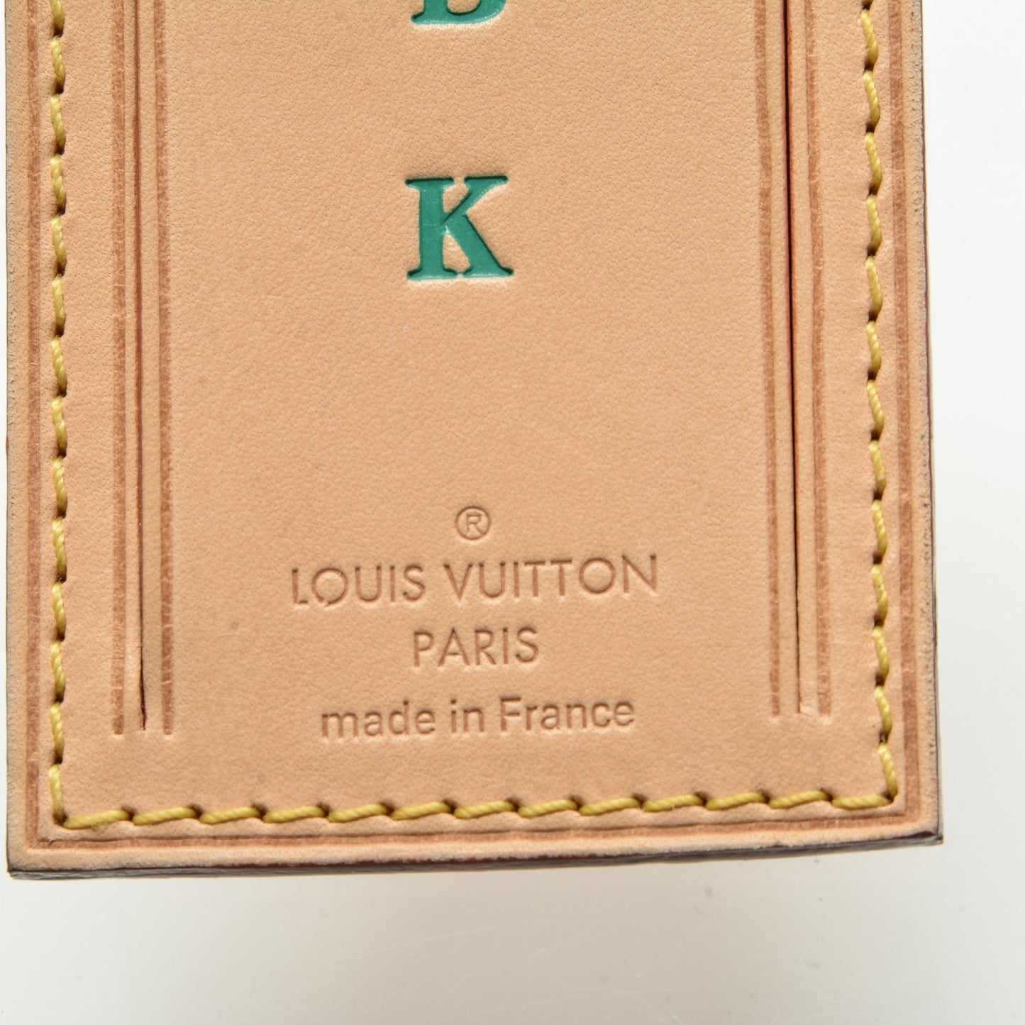 Vachetta Luggage Tag