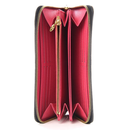 Louis Vuitton Monogram Multicolor Zippy Wallet Black Grenade 4 of 9