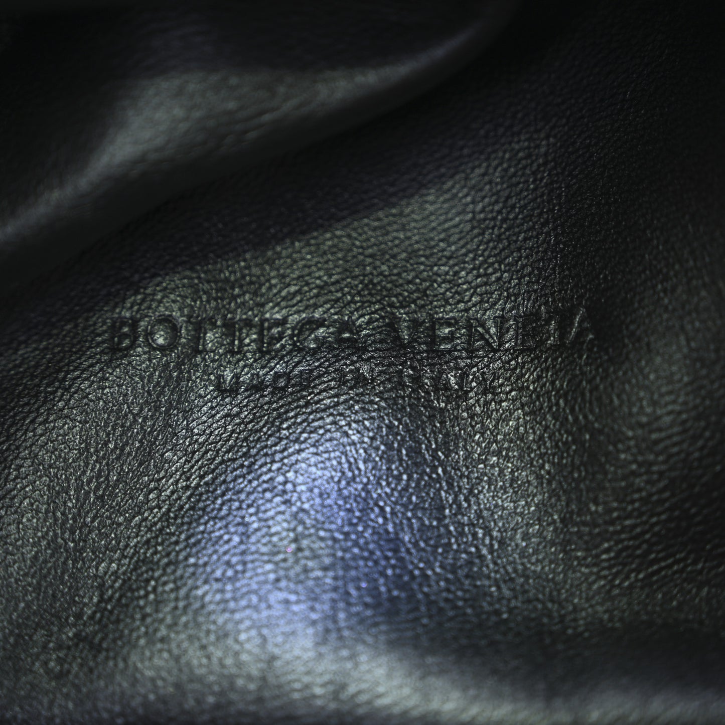 Nappa Maxi Intreccio The Pouch Oversized Clutch Black