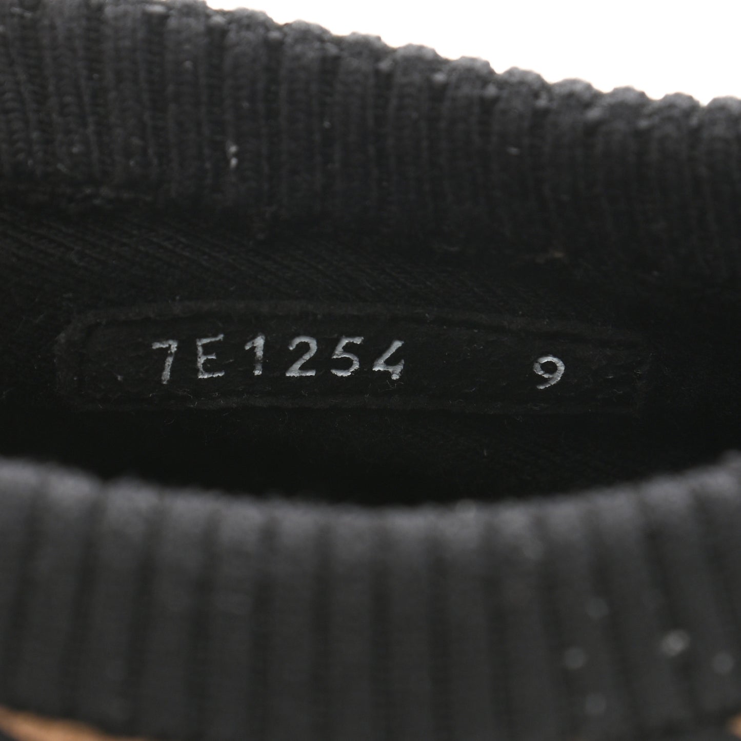 Jersey FF Mens Low Top Sock Sneakers 9 Black Tobacco