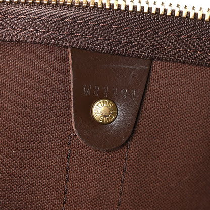 Louis Vuitton Damier Ebene Keepall Bandouliere 55 6 of 9