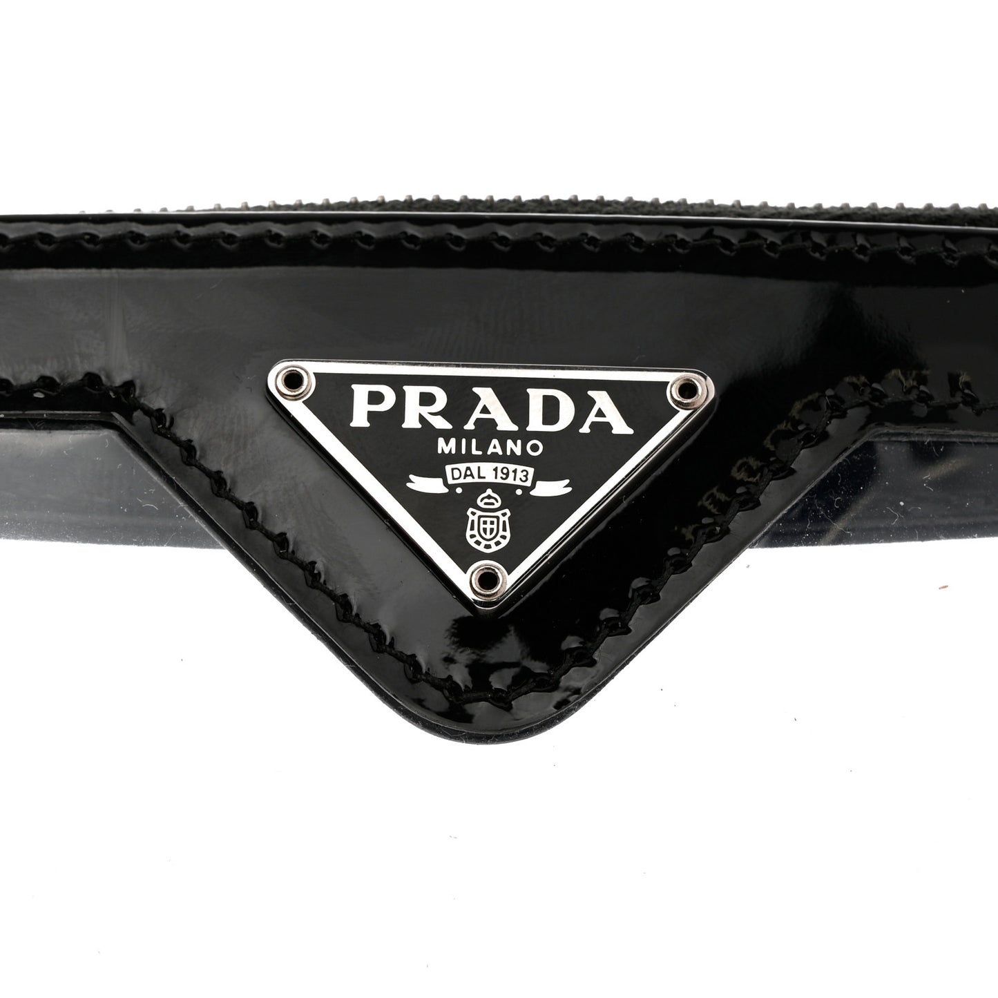 Vernice PVC Card Holder Black