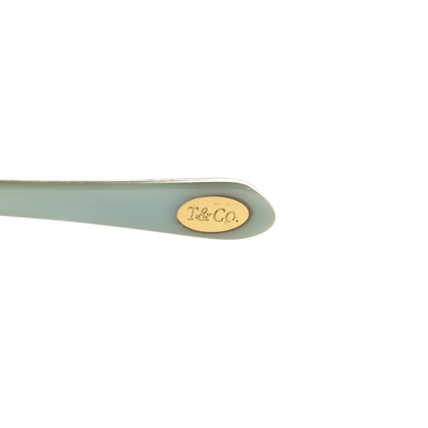 Tiffany Aviator Heart Sunglasses TF 3021 Gold 7 of 8