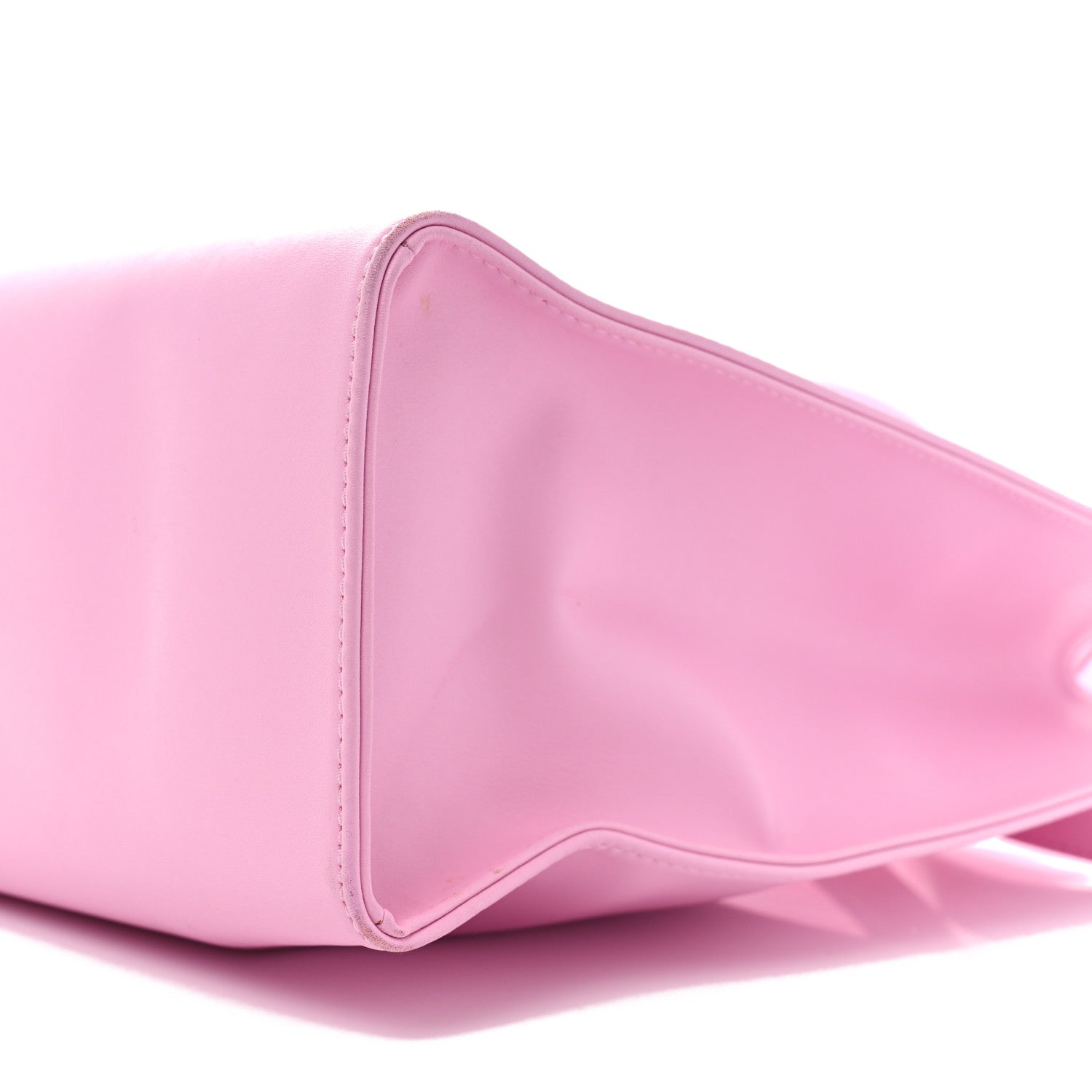 Telfar Vegan Leather Medium Shopping Bag Bubblegum 9 of 9