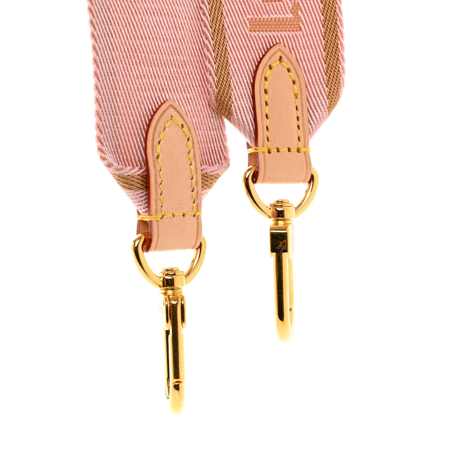 Louis Vuitton Nylon Bandouliere Shoulder Strap Macadamia 4 of 5