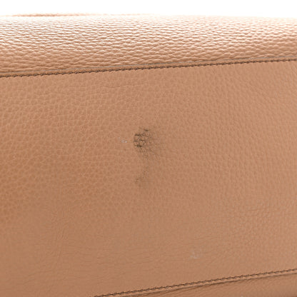 Gucci Pebbled Calfskin Medium Soho Chain Shoulder Bag Rose Beige 10 of 16