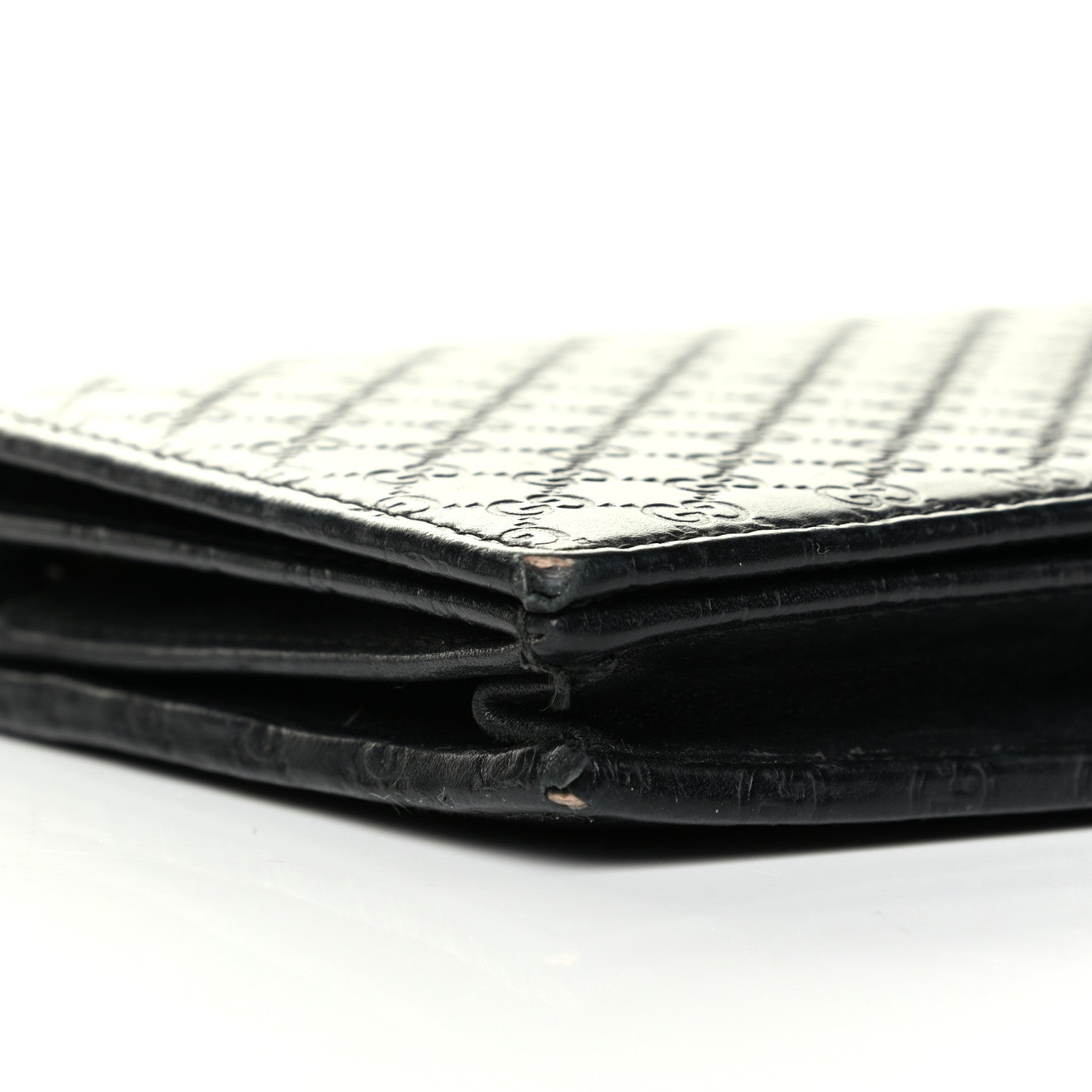 Gucci Microguccissima Crossbody Wallet Black 7 of 8
