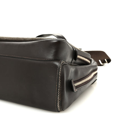 Hermes Toile Trousse Caleche Express Travel Cacao 10 of 10