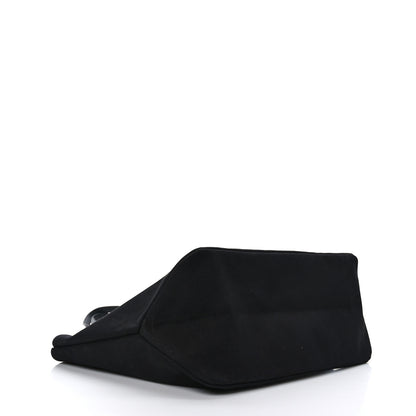 Prada Canvas Racing Logo Tote Black 5 of 8