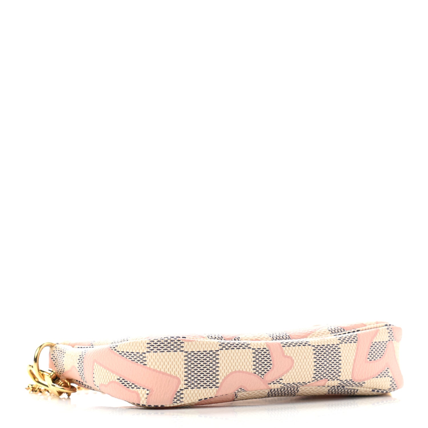 Louis Vuitton Damier Azur Tahitienne Mini Pochette Accessories 4 of 8