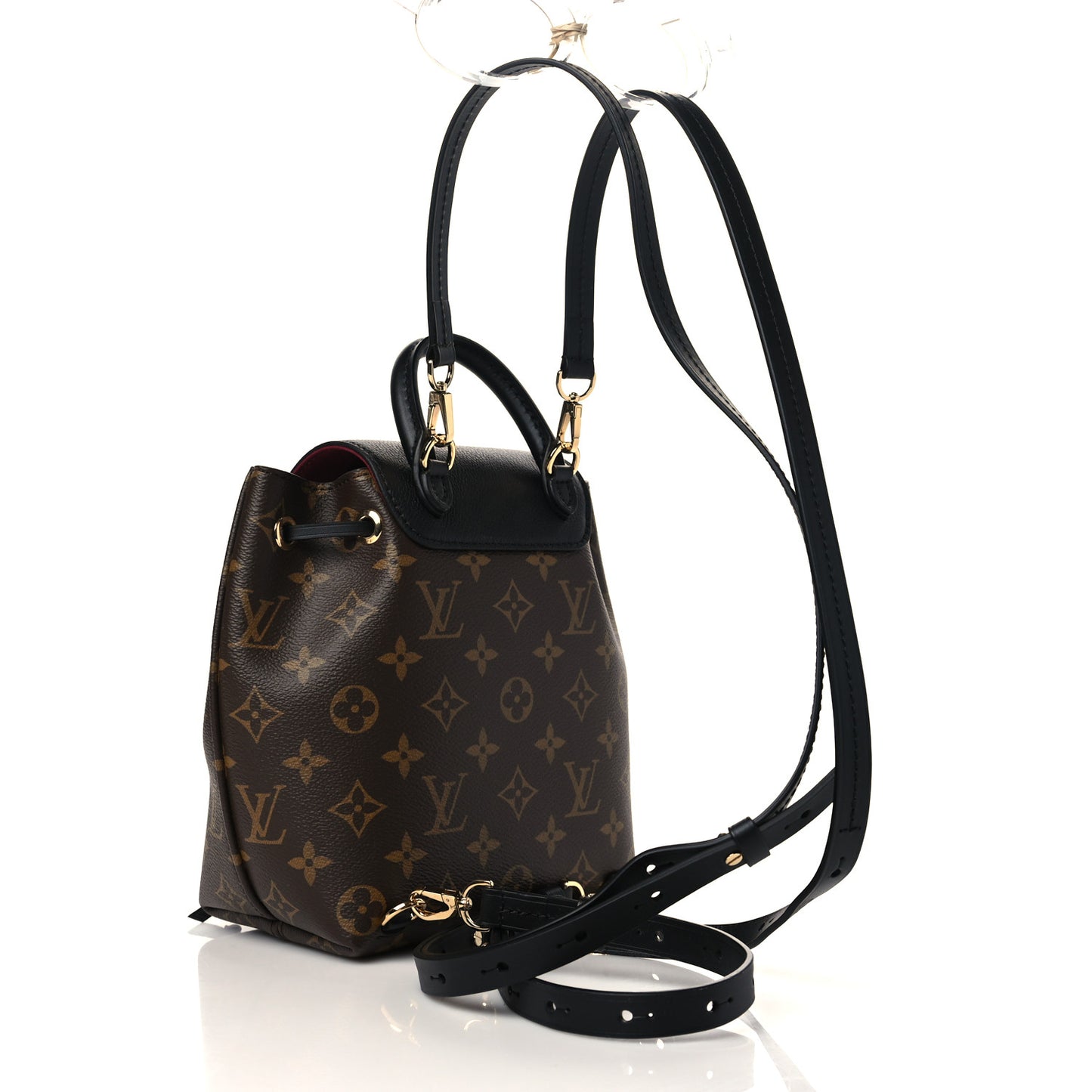 Monogram BB Montsouris NM Backpack Black