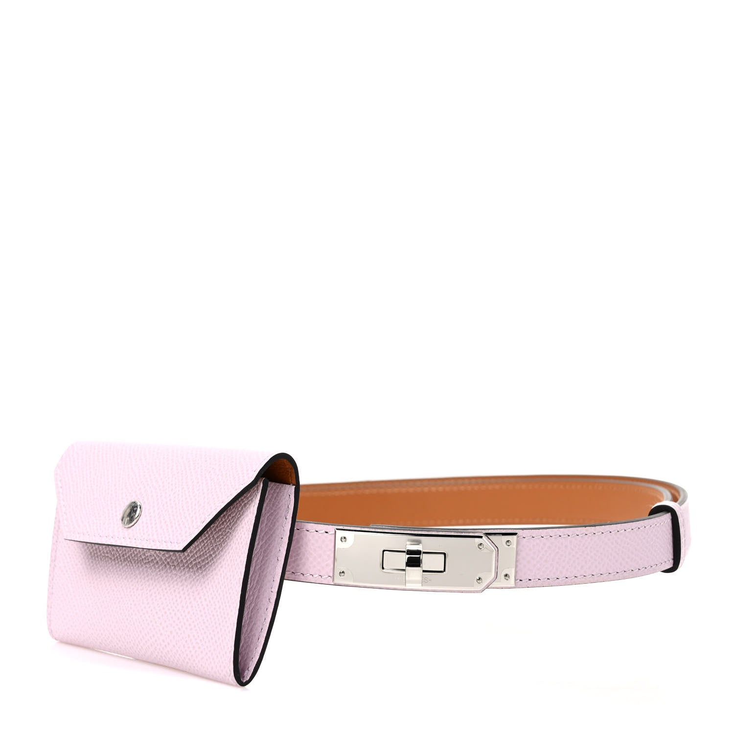 Hermes Epsom Kelly Pocket Belt Mauve Pale 1 of 4