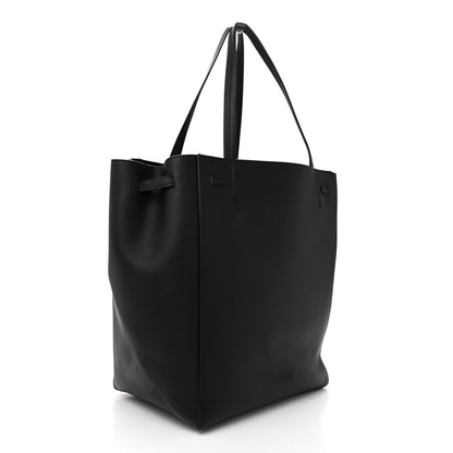 Celine Soft Grained Calfskin Small Belt Cabas Phantom Black 3 of 12