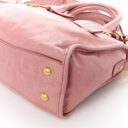 Miu Miu Vitello Shine Zip Tote Loto 10 of 10