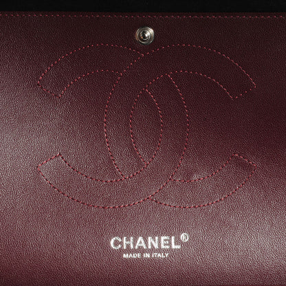 Chanel Lambskin Quilted Jumbo Double Flap Black 8 of 9