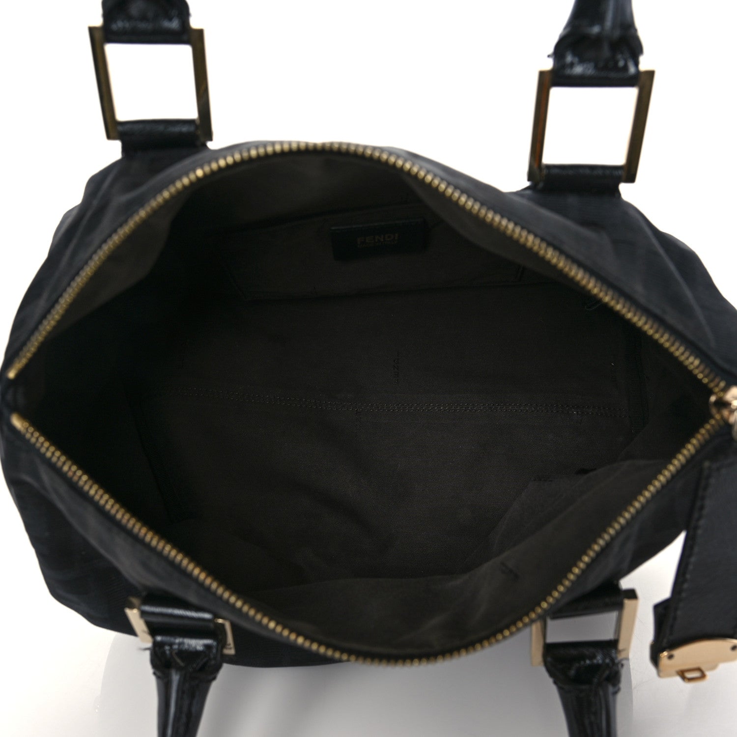 Fendi Zucca Medium Chef Boston Black 4 of 9