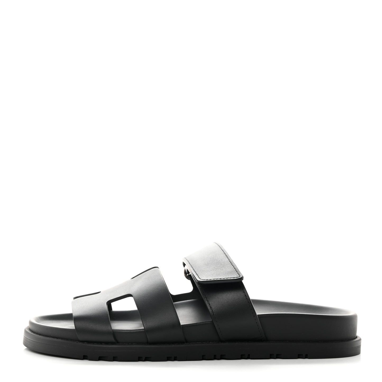 Calfskin Womens Chypre Sandals 37 Black