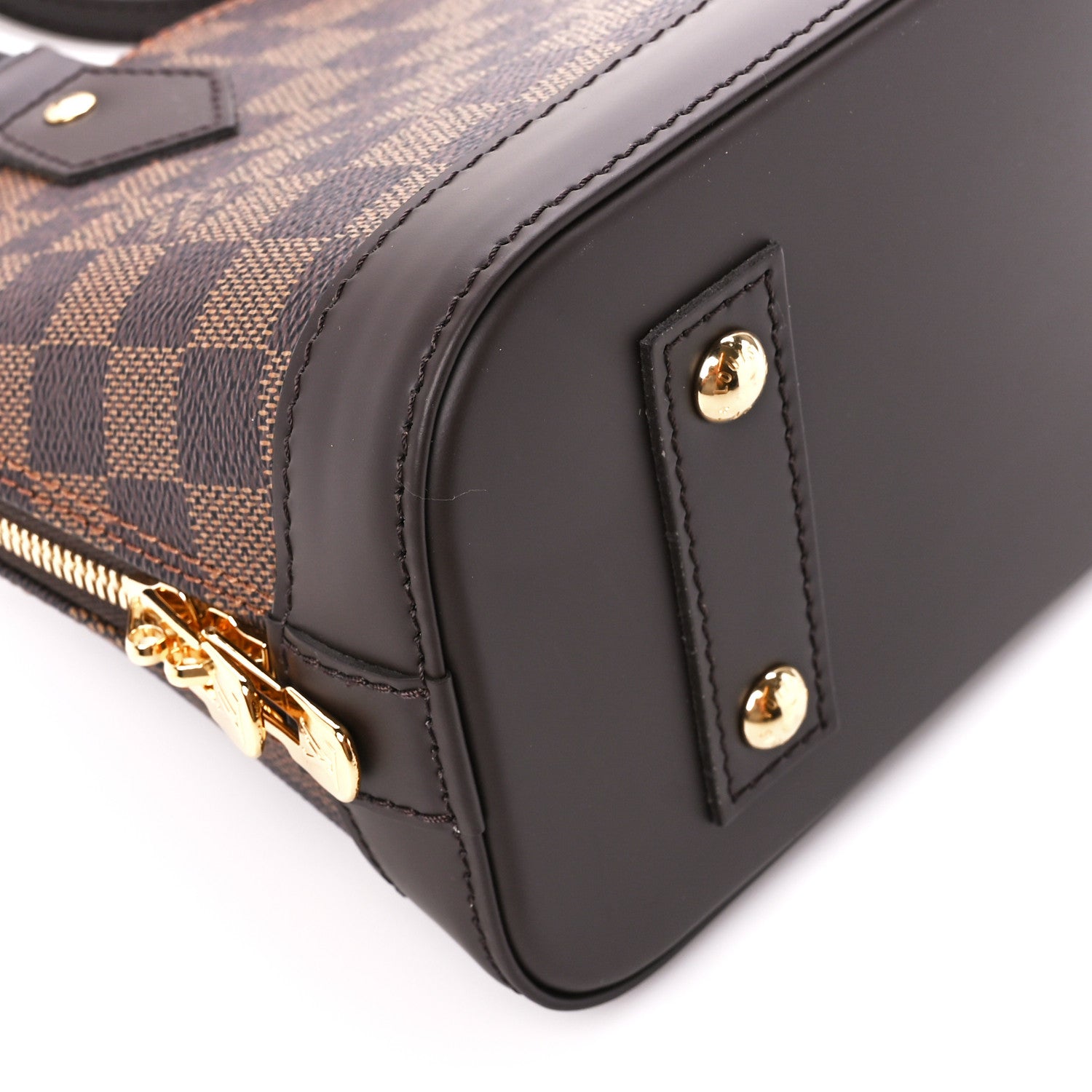 Louis Vuitton Damier Ebene Alma BB 8 of 9
