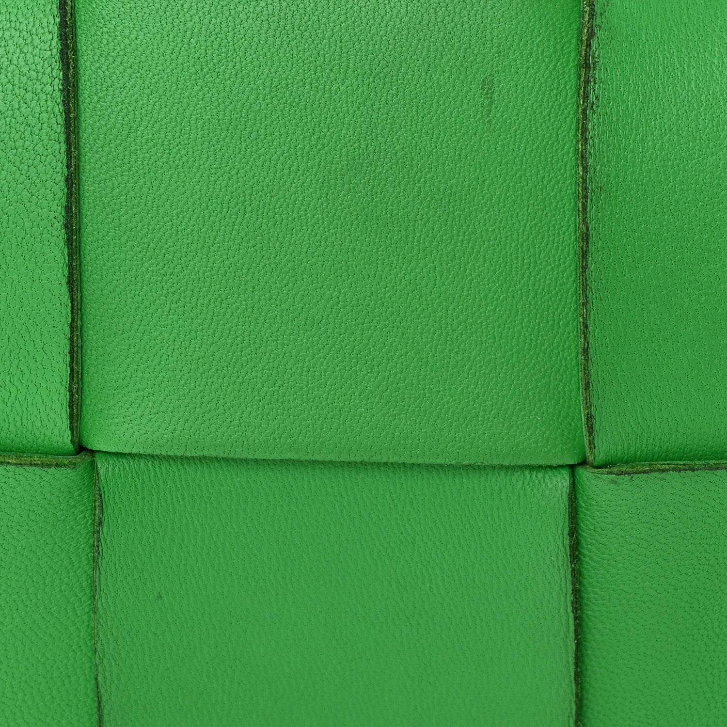 Bottega Veneta Lambskin Maxi Intrecciato Cassette Crossbody Bag Grass 12 of 20