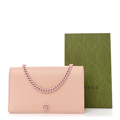Gucci Dollar Calfskin Enamel Monochrome Mini G Perfect Pink 10 of 10