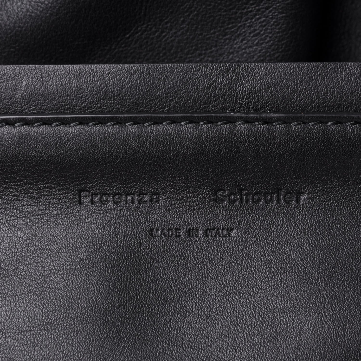 Proenza Schouler Calfskin XL Ruched Tote Black 5 of 11