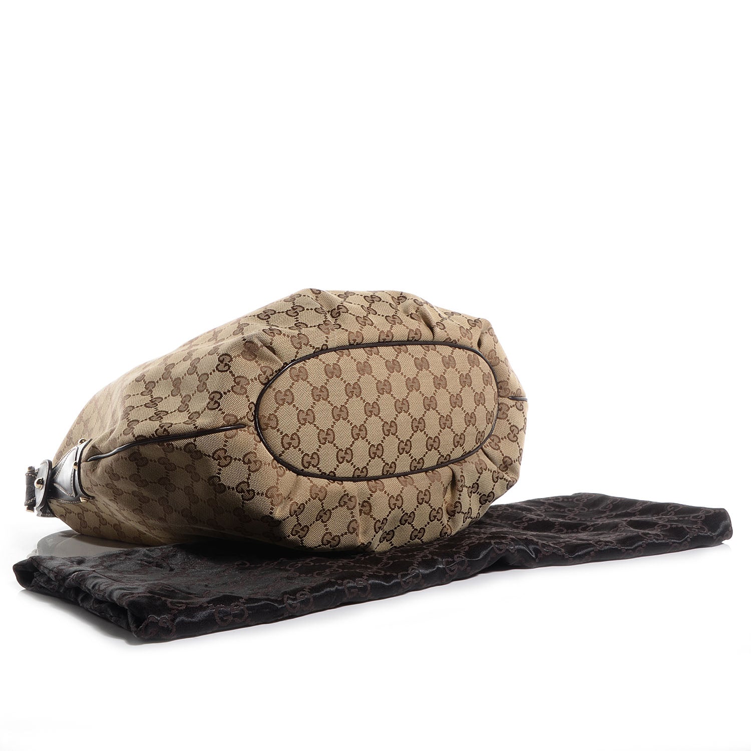 Gucci Monogram Medium Pelham Hobo Brown 4 of 7