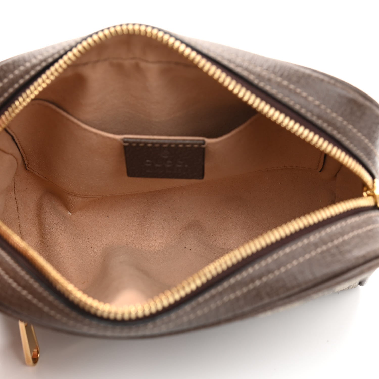 Gucci GG Supreme Monogram Web Small Ophidia Belt Bag 85 34 Dark Brown 4 of 13
