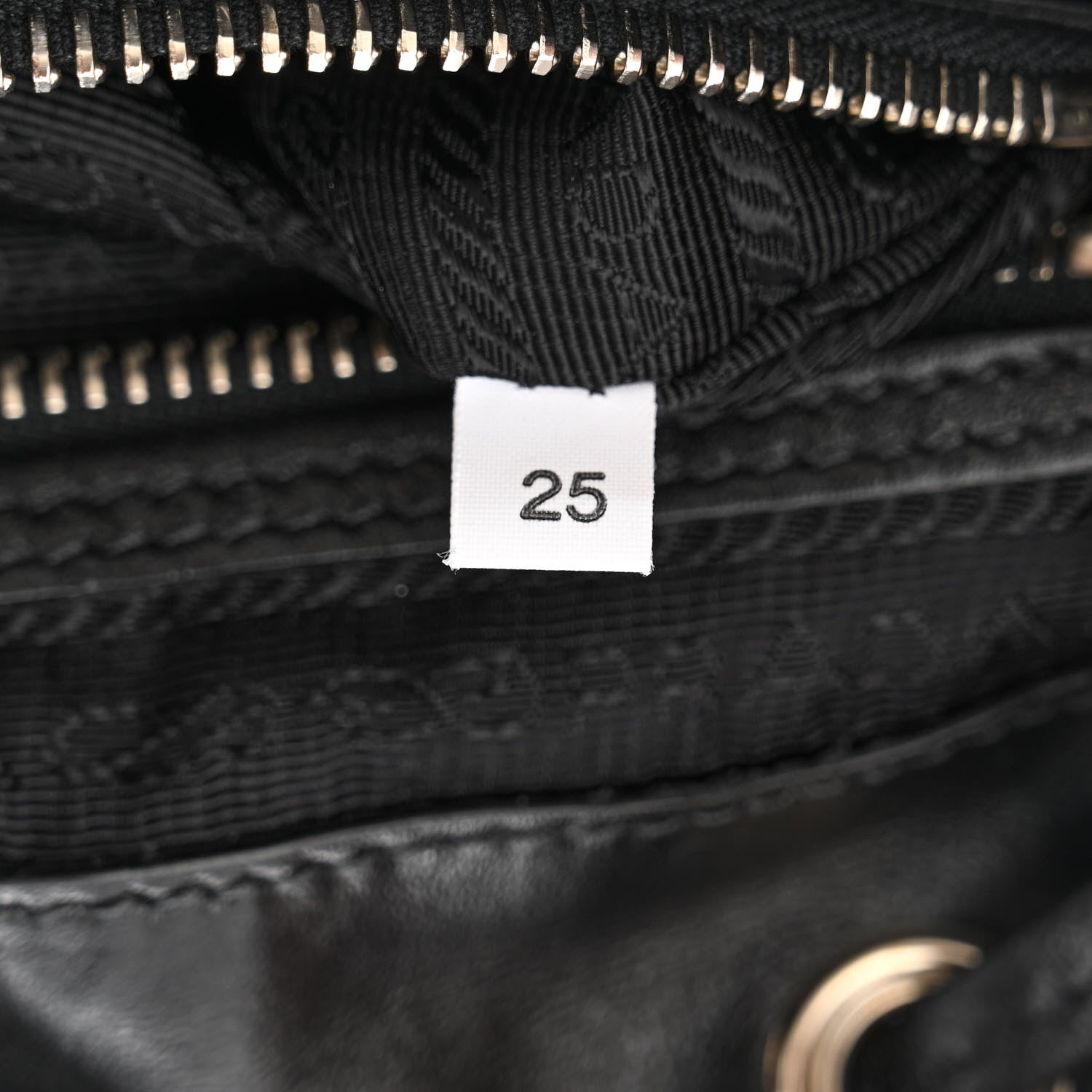 Prada Calfskin Backpack Black 8 of 11