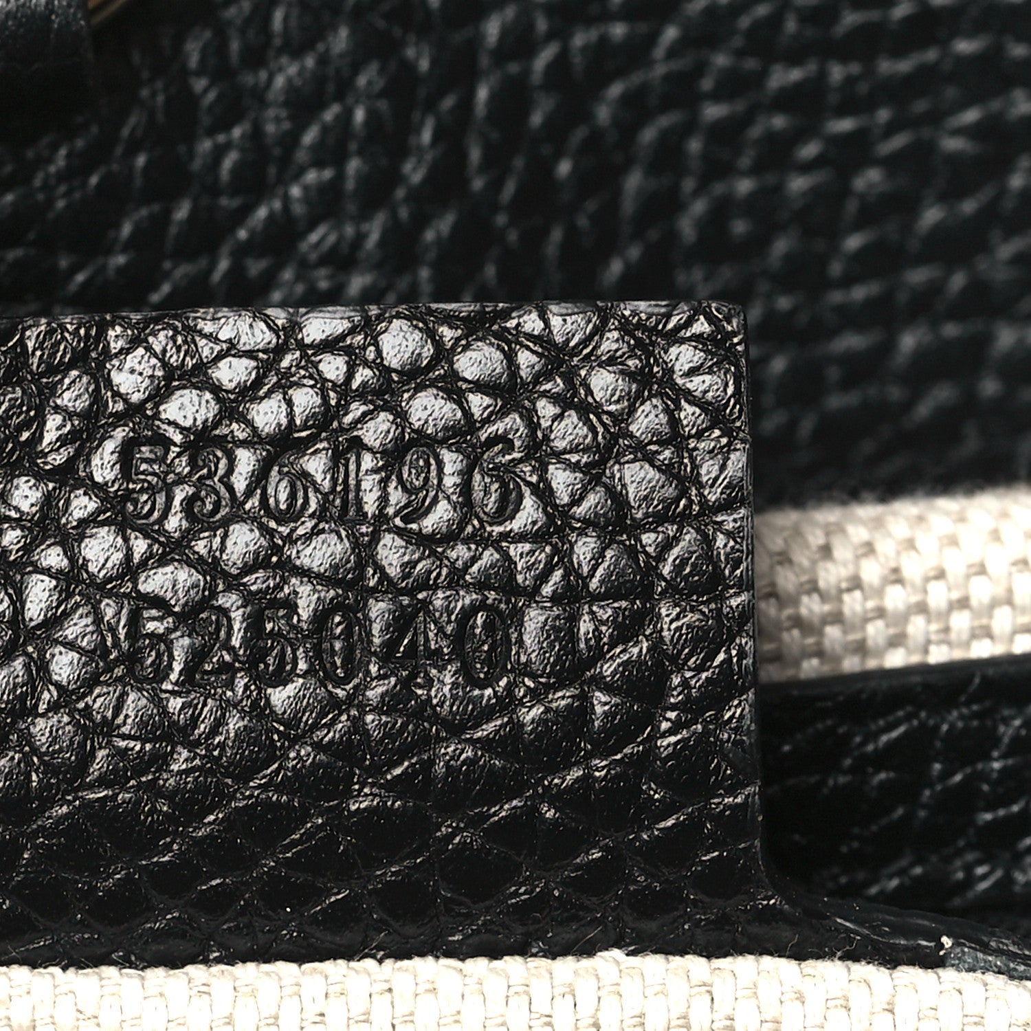 Gucci Pebbled Calfskin Medium Soho Chain Shoulder Bag Black 7 of 10