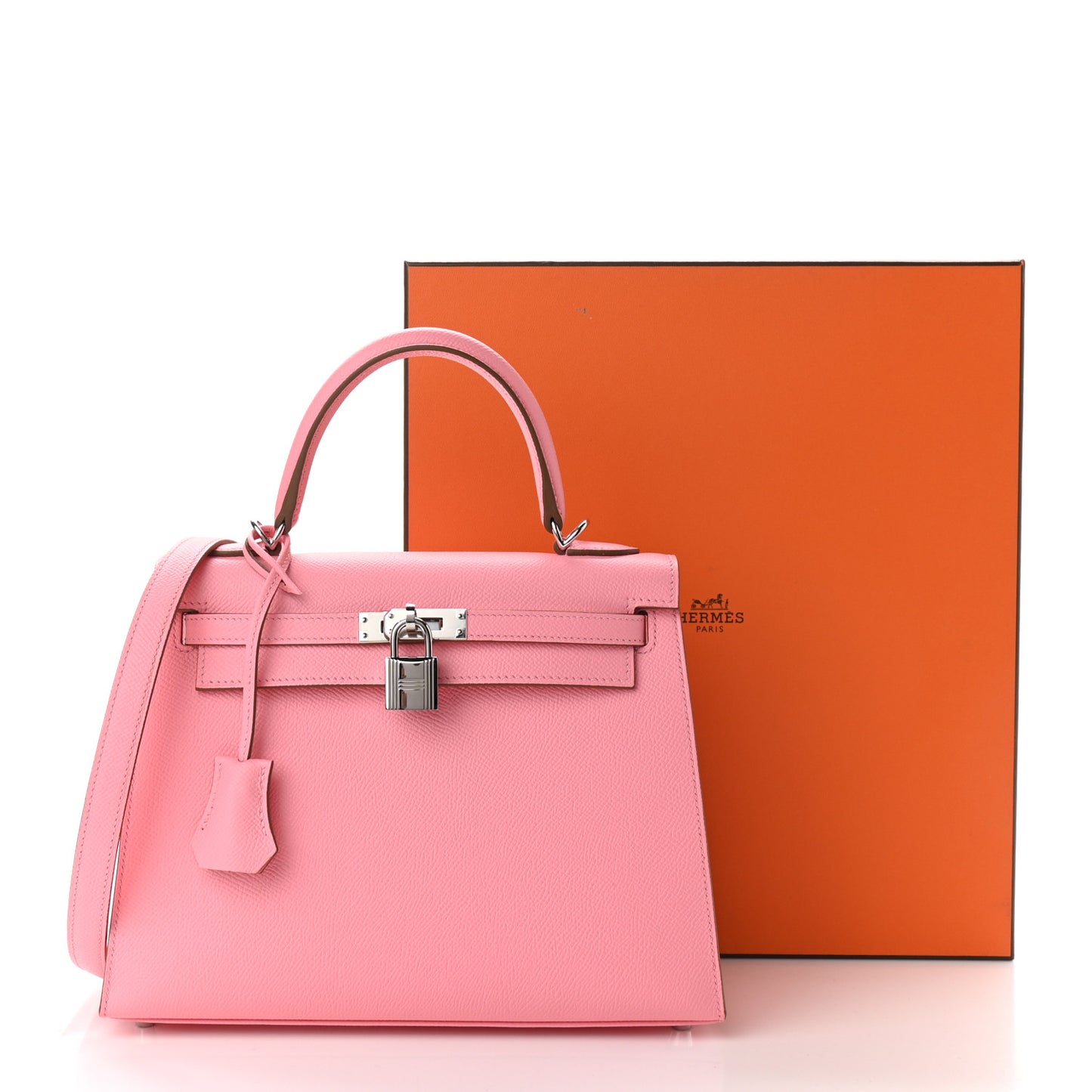 Epsom Kelly Sellier 25 Rose Confetti
