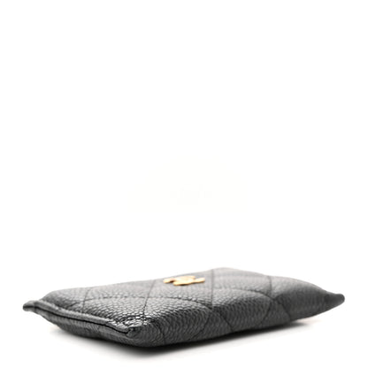 Chanel Caviar Quilted Card Holder Black 4 of 9