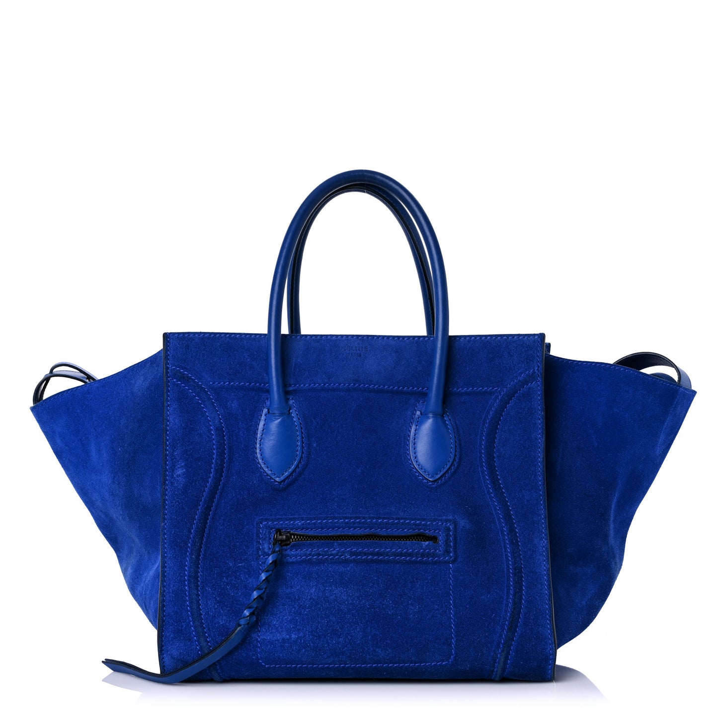 Suede Medium Phantom Luggage Colbalt Blue