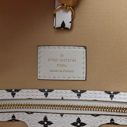 Louis Vuitton Monogram Giant Neverfull MM Kaki 7 of 12