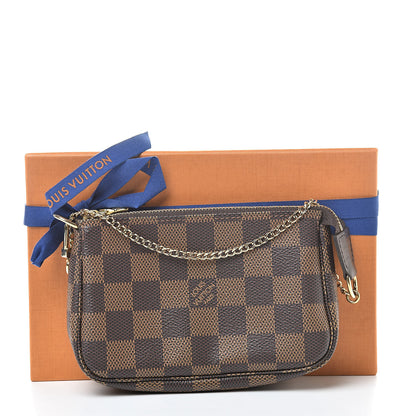 Louis Vuitton Damier Ebene Mini Pochette Accessories 8 of 8