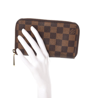 Louis Vuitton Damier Ebene Zippy Compact Wallet 2 of 10