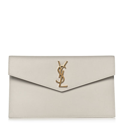 Saint Laurent Grain De Poudre Uptown Pouch Crema Soft 1 of 11
