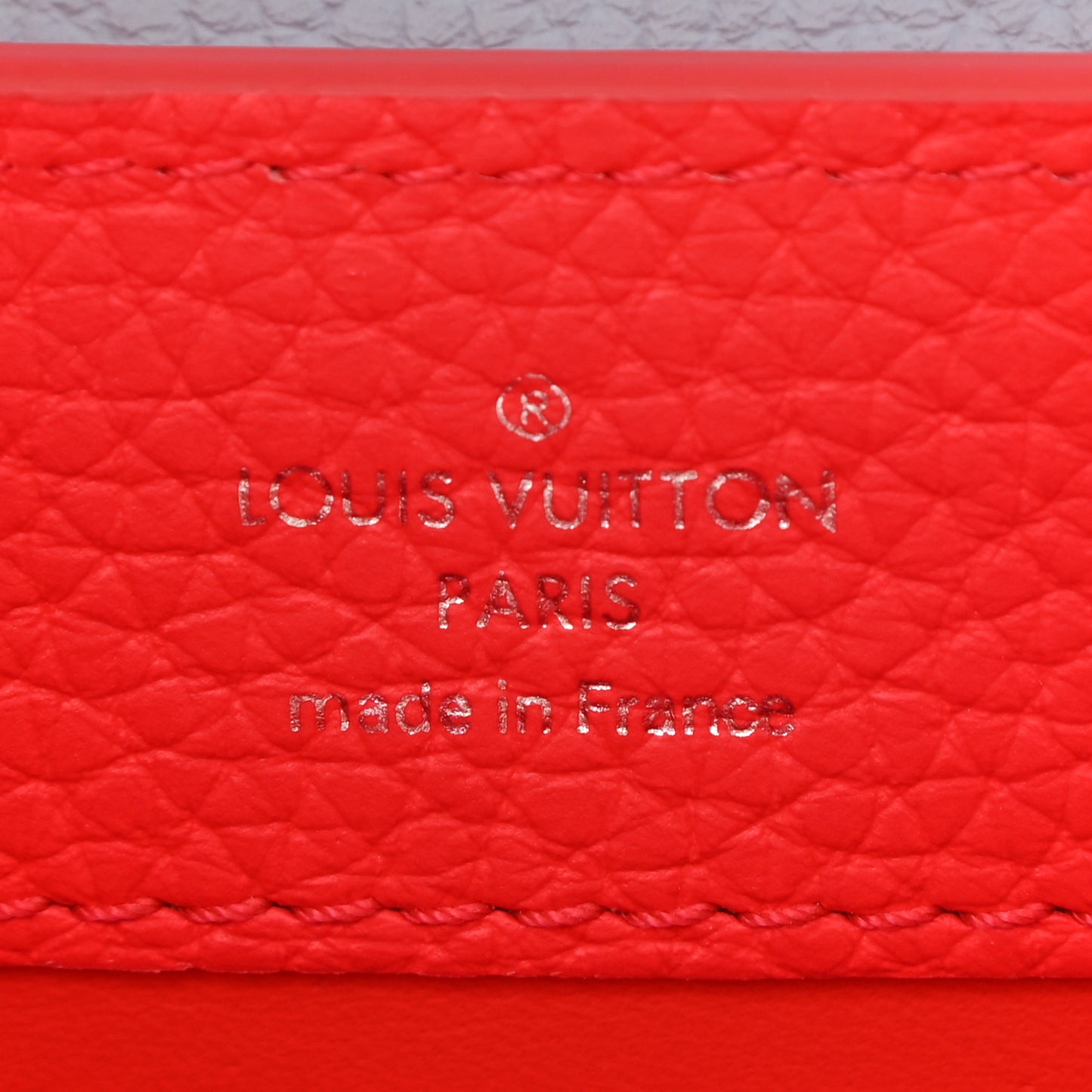 Taurillon Capucines Mini Coral Olympe Blue