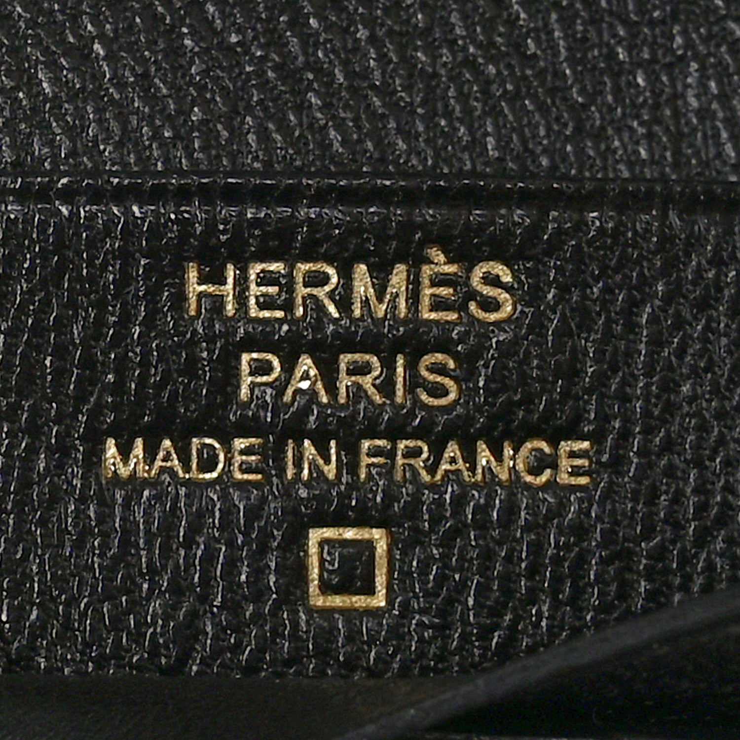 Hermes Matte Alligator Bearn Compact Wallet Black 7 of 11